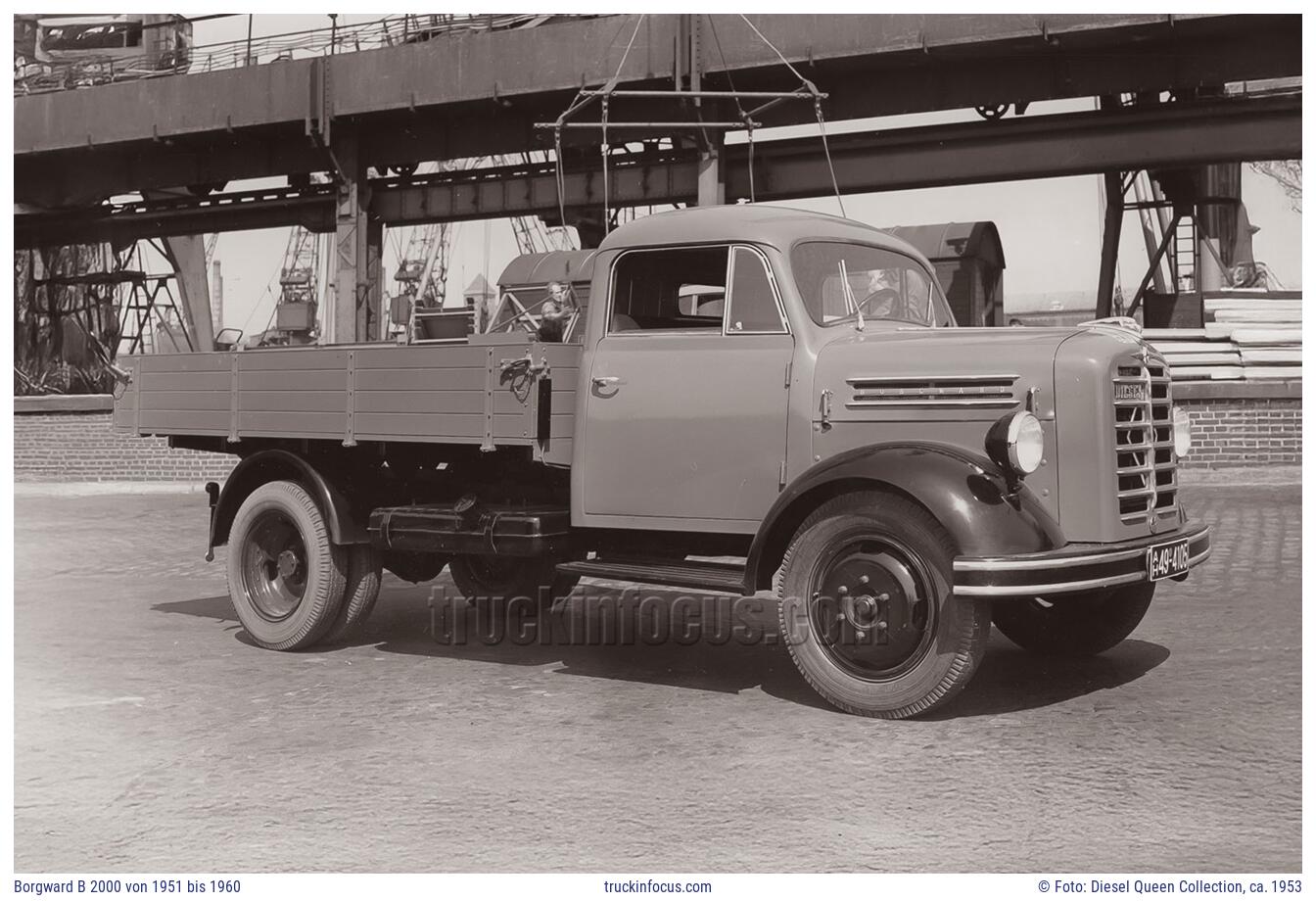 Borgward B 2000 von 1951 bis 1960 Foto ca. 1953
