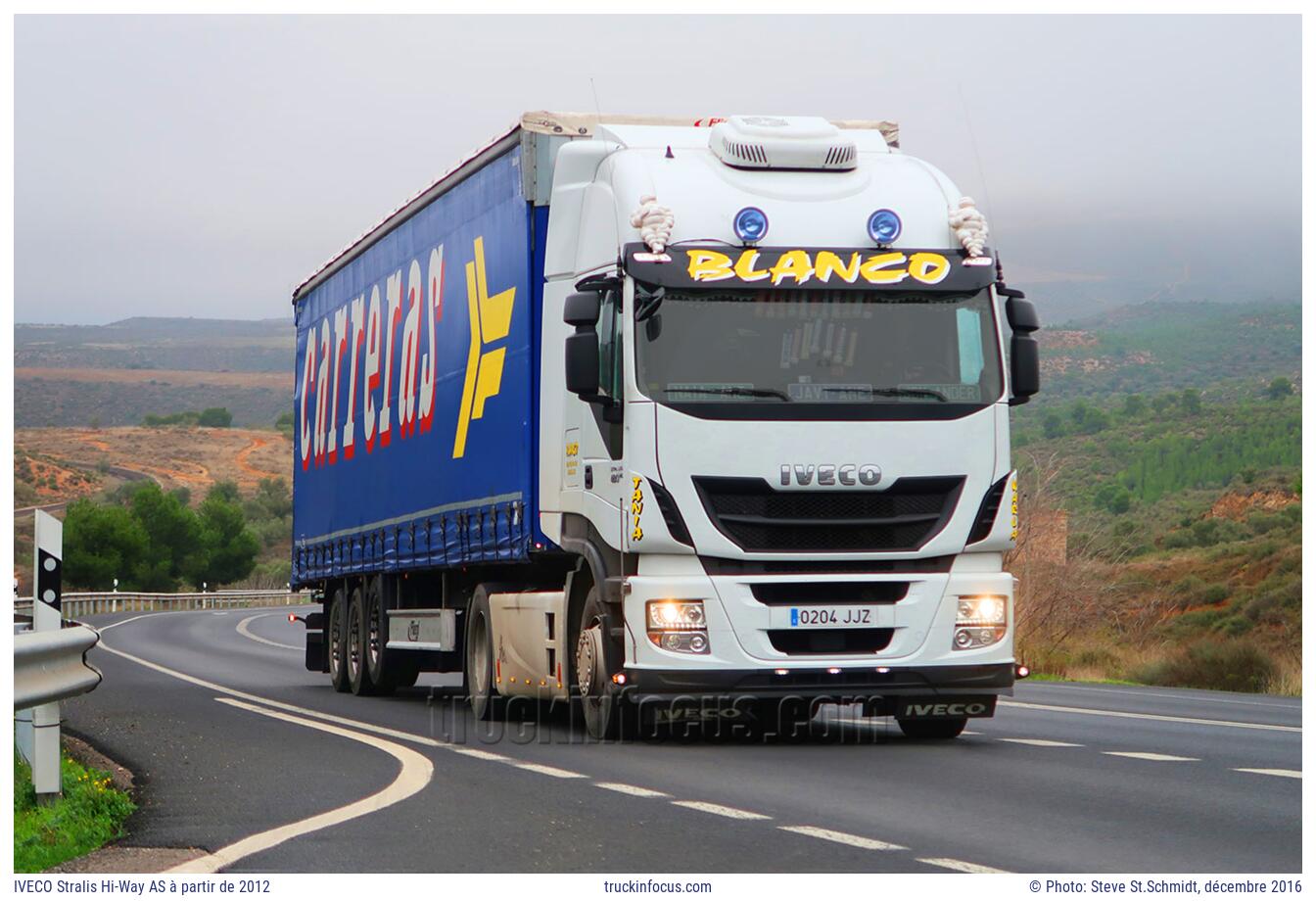 IVECO Stralis Hi-Way AS à partir de 2012 Photo décembre 2016