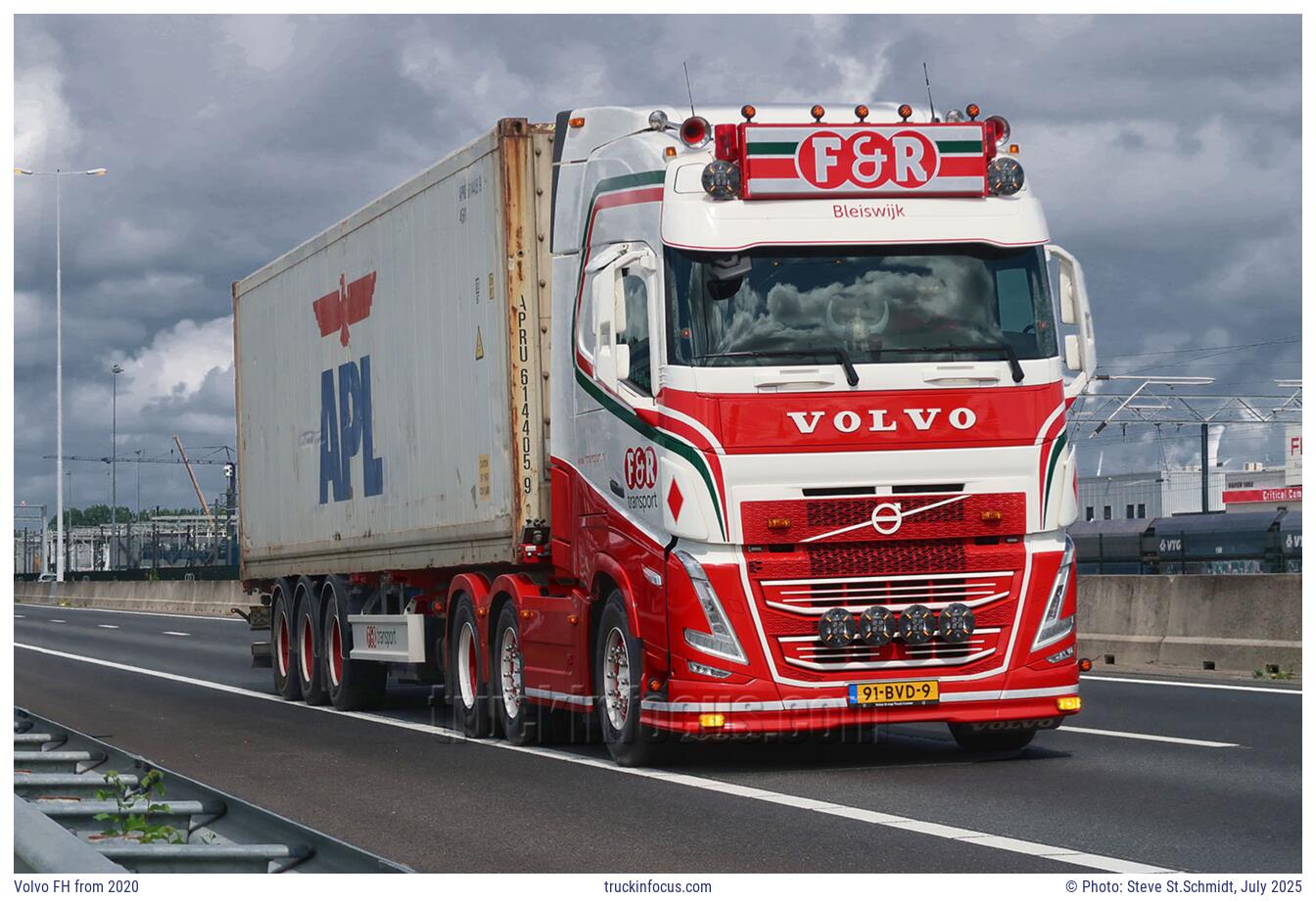 Volvo FH from 2020 Photo July 2025