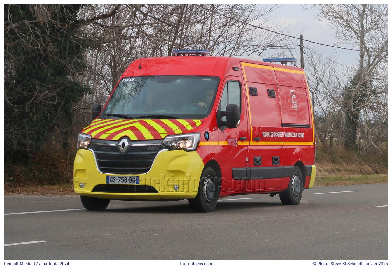 Renault Master IV à partir de 2024 Photo janvier 2025