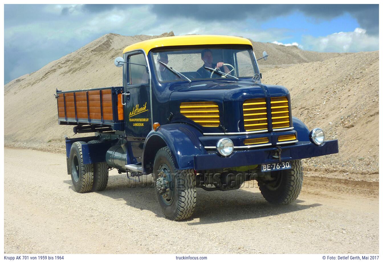 Krupp AK 701 von 1959 bis 1964 Foto Mai 2017