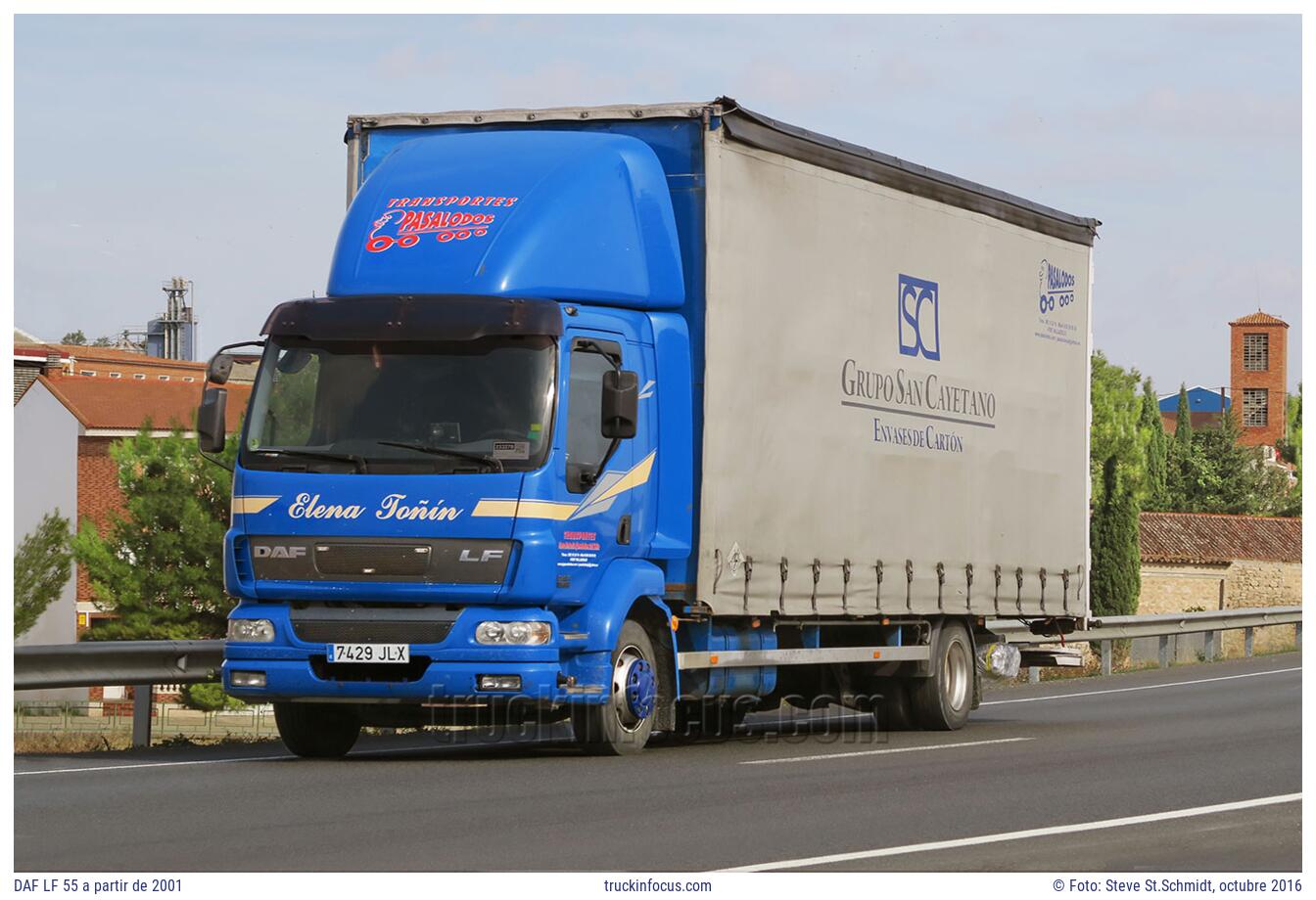 DAF LF 55 a partir de 2001 Foto octubre 2016