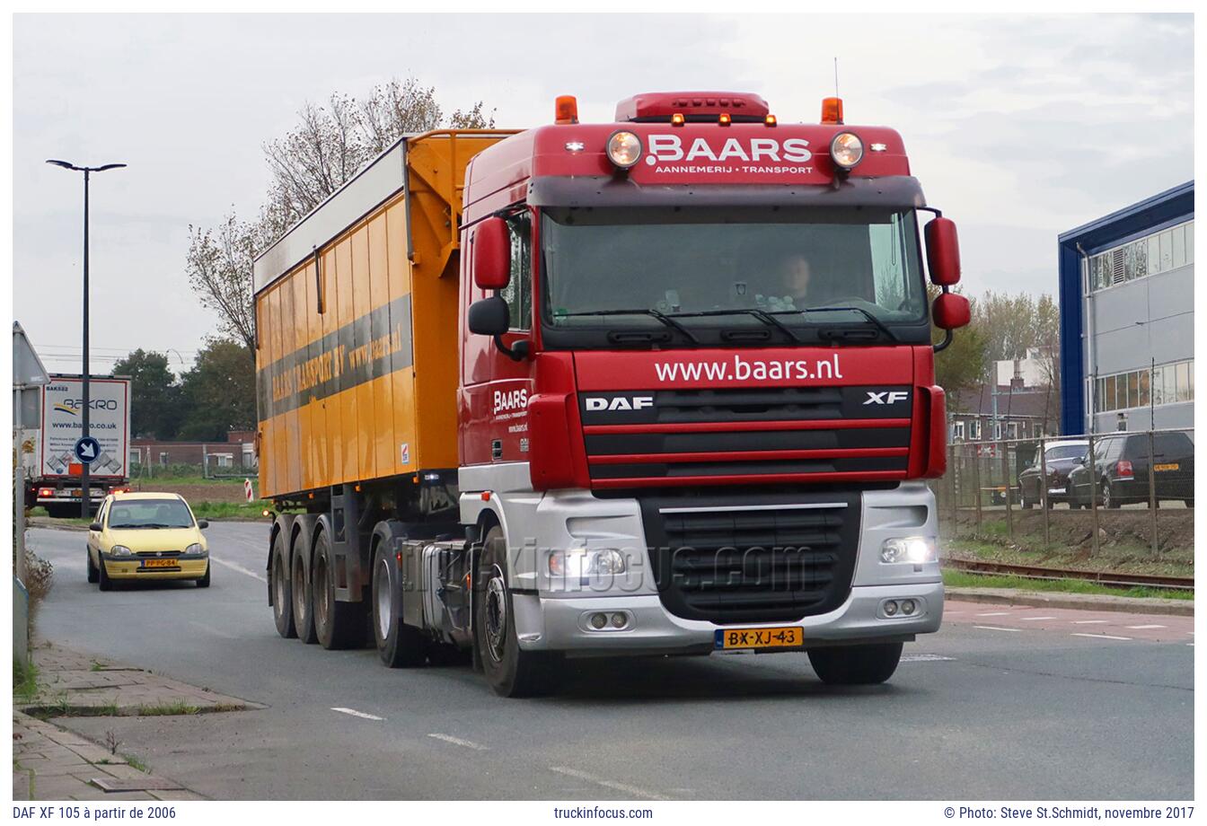 DAF XF 105 à partir de 2006 Photo novembre 2017