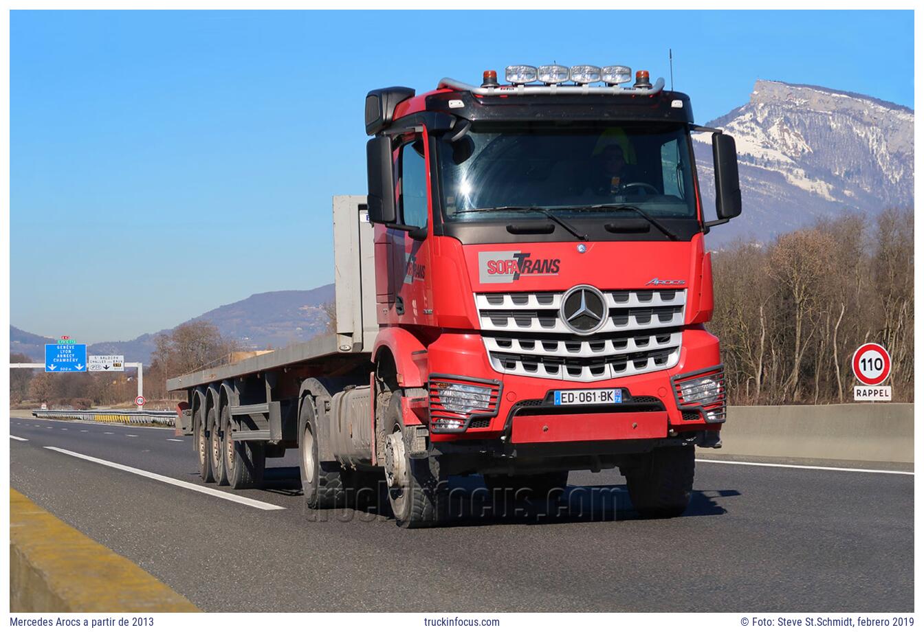 Mercedes Arocs a partir de 2013 Foto febrero 2019