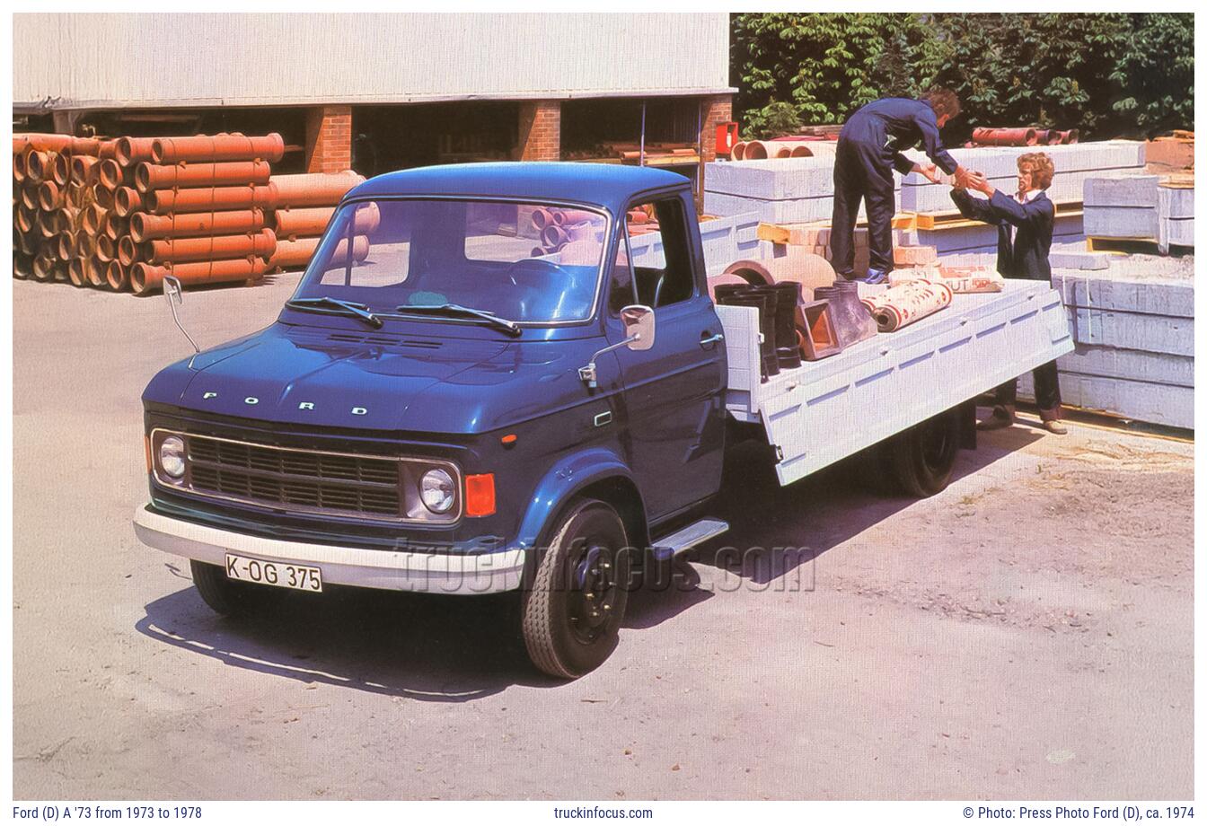 Ford (D) A '73 from 1973 to 1978 Photo ca. 1974