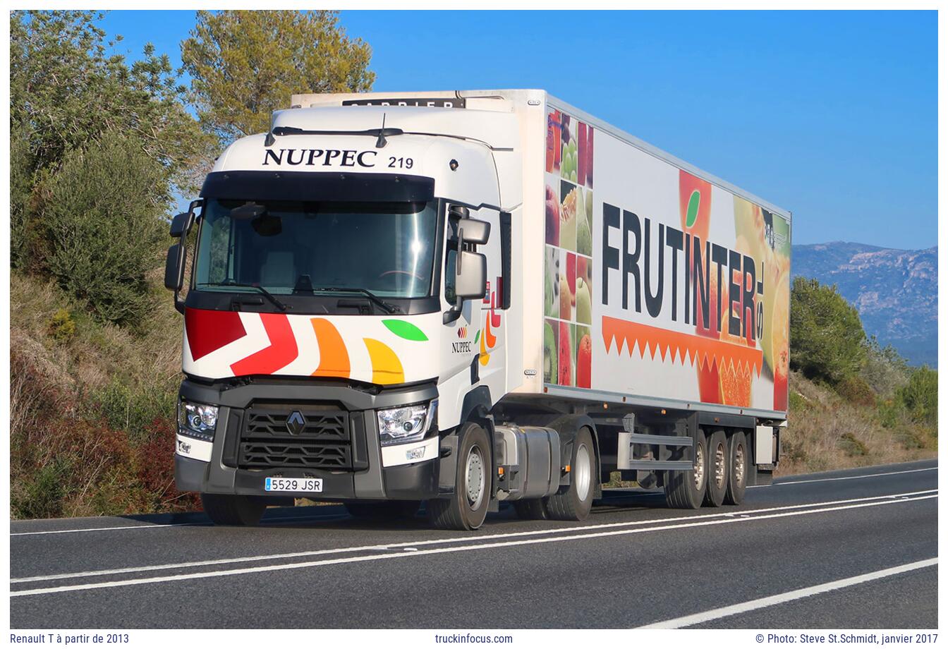 Renault T à partir de 2013 Photo janvier 2017