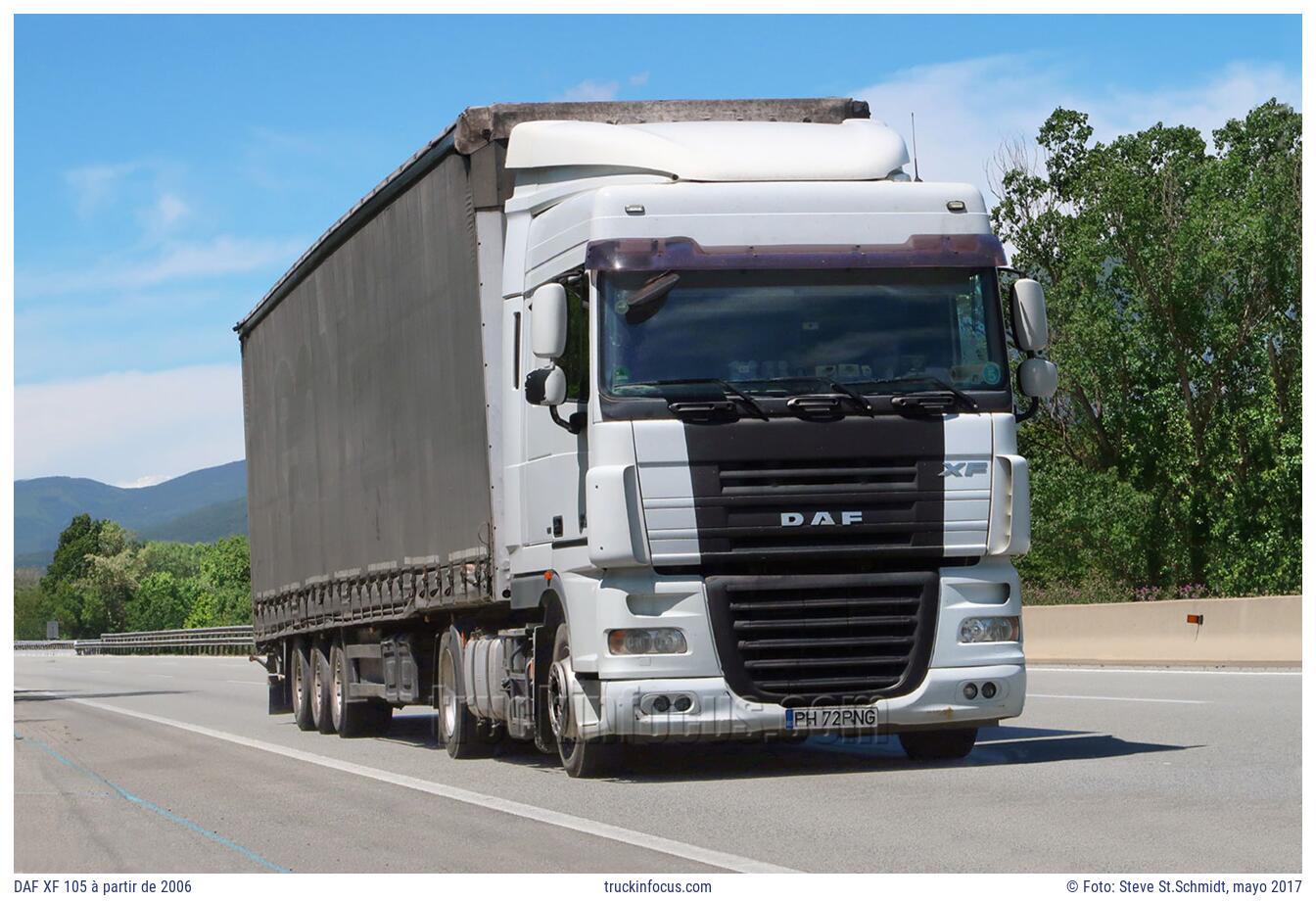 DAF XF 105 à partir de 2006 Foto mayo 2017