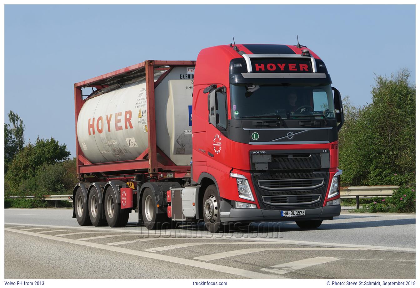 Volvo FH from 2013 Photo September 2018