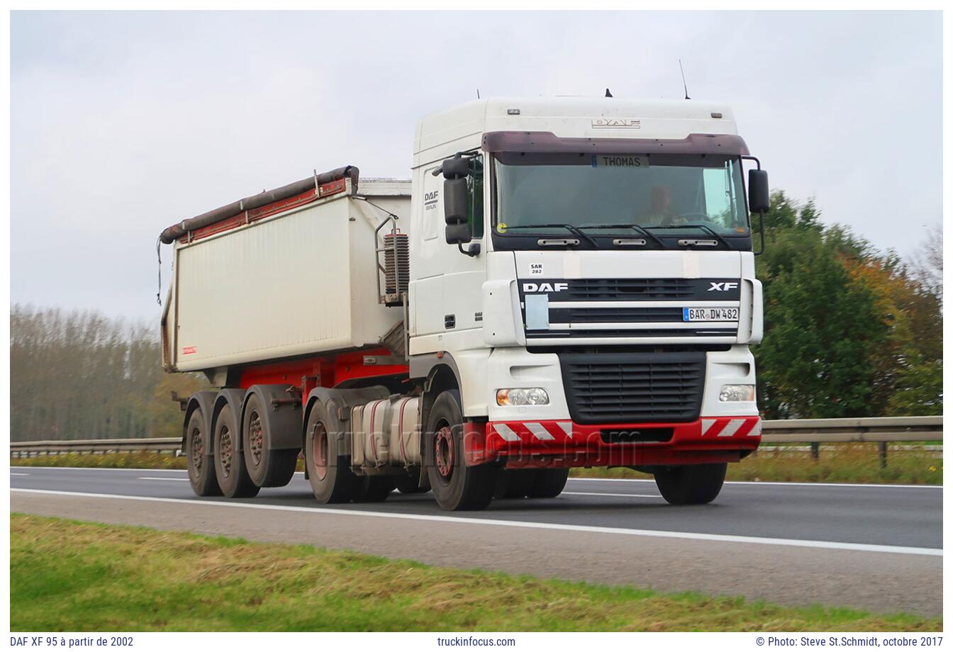 DAF XF 95 à partir de 2002 Photo octobre 2017