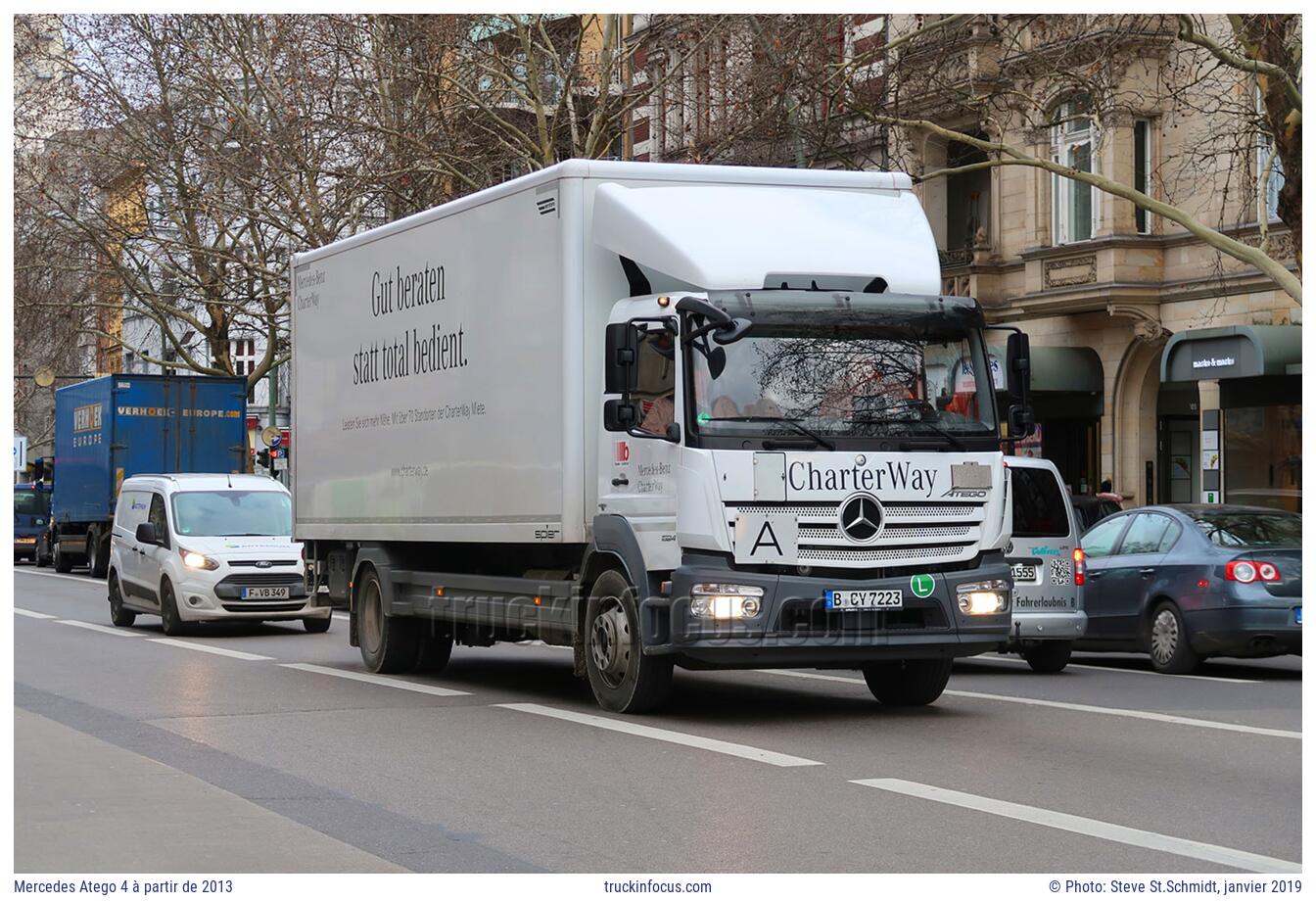 Mercedes Atego 4 à partir de 2013 Photo janvier 2019