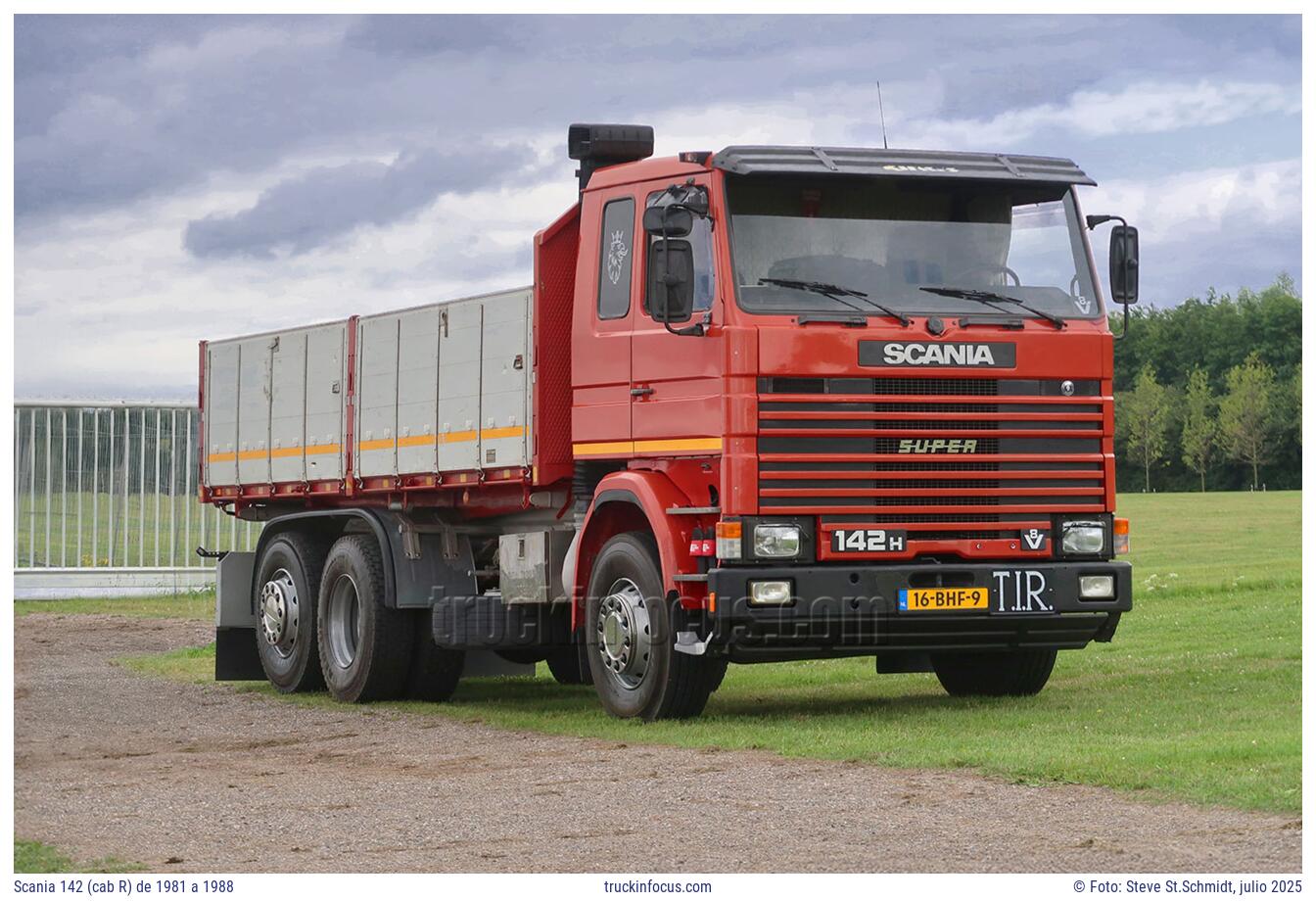 Scania 142 (cab R) de 1981 a 1988 Foto julio 2025