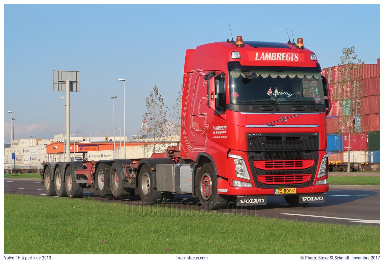 Volvo FH à partir de 2013 Photo novembre 2017