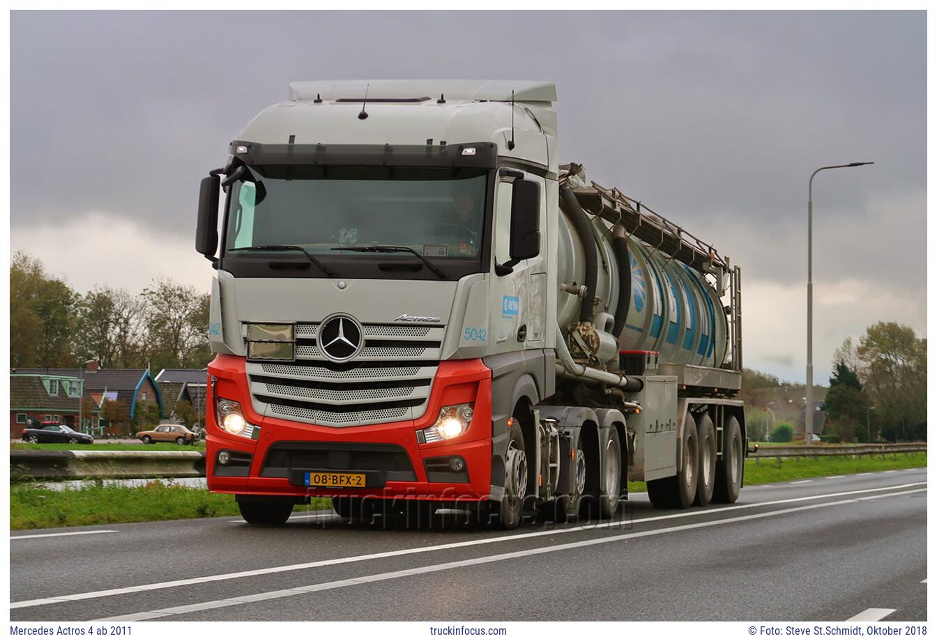 Mercedes Actros 4 ab 2011 Foto Oktober 2018