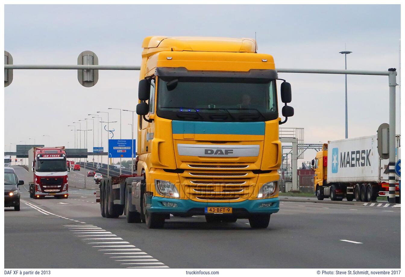 DAF XF à partir de 2013 Photo novembre 2017