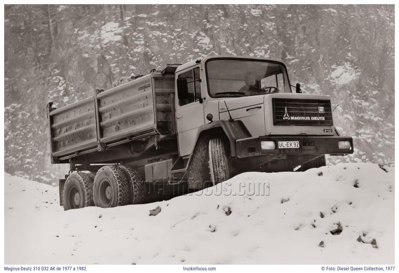 Magirus-Deutz 310 D32 AK de 1977 a 1982 Foto 1977