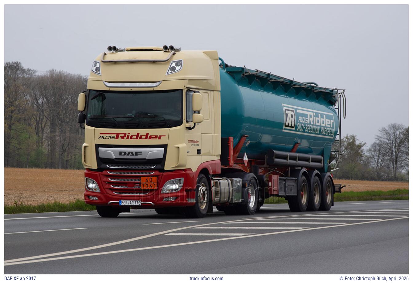 DAF XF ab 2017 Foto April 2026