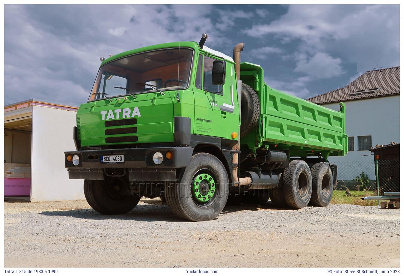 Tatra T 815 de 1983 a 1990 Foto junio 2023