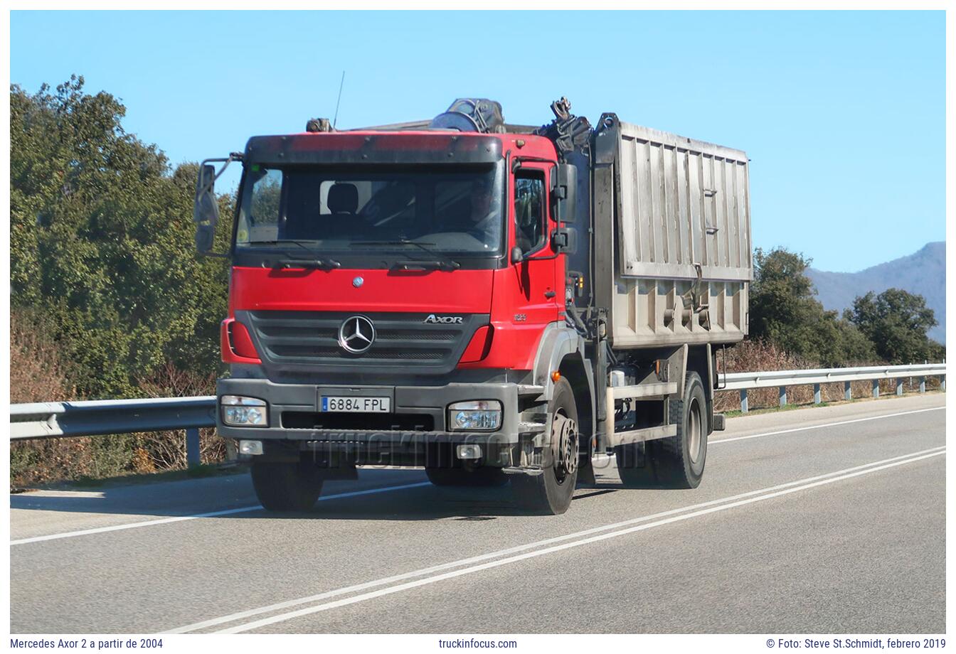 Mercedes Axor 2 a partir de 2004 Foto febrero 2019