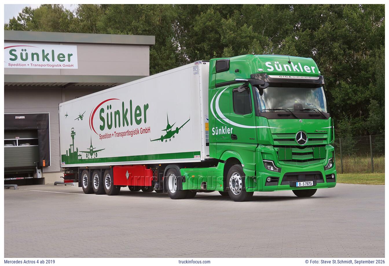 Mercedes Actros 4 ab 2019 Foto September 2026