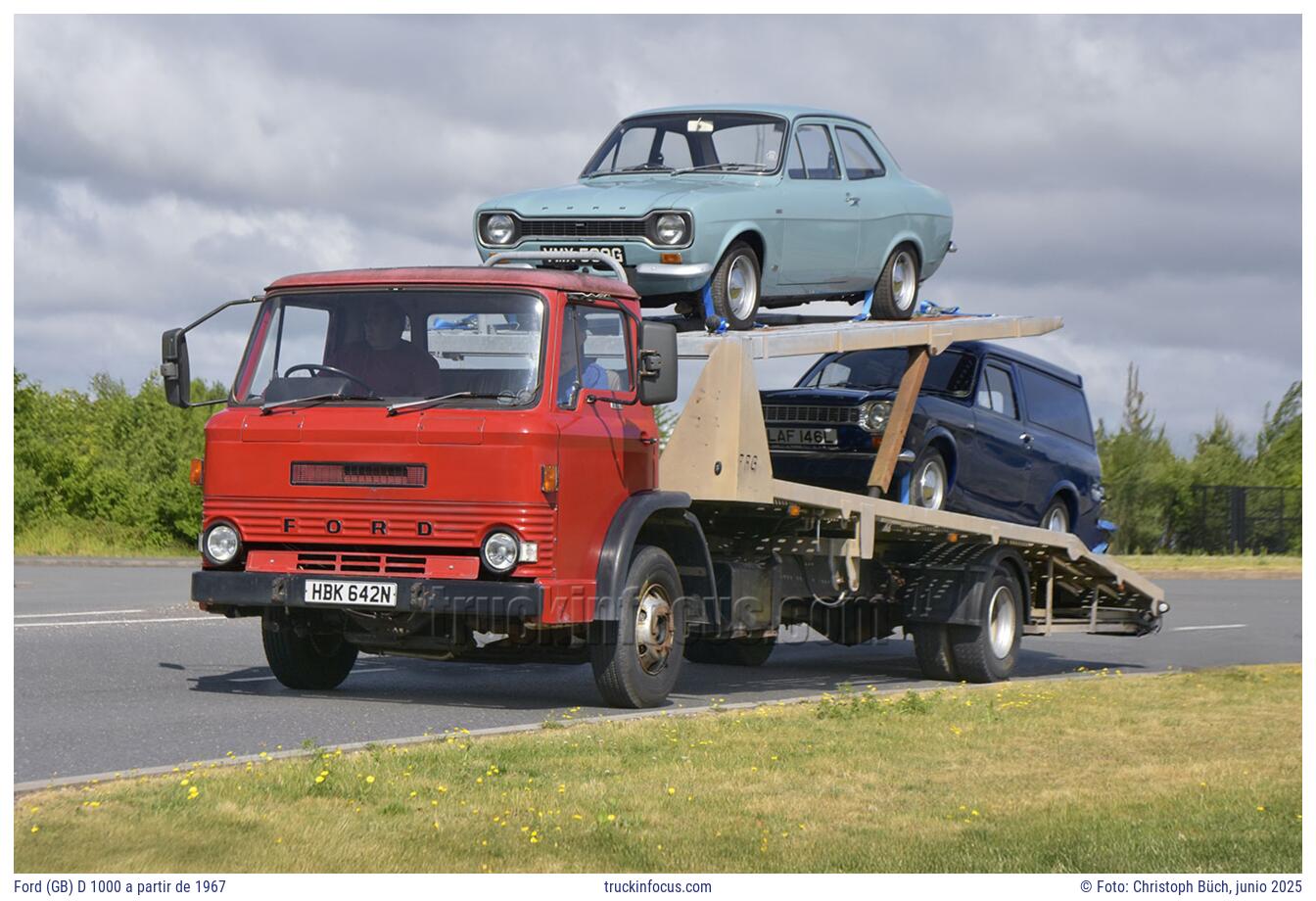 Ford (GB) D 1000 a partir de 1967 Foto junio 2025