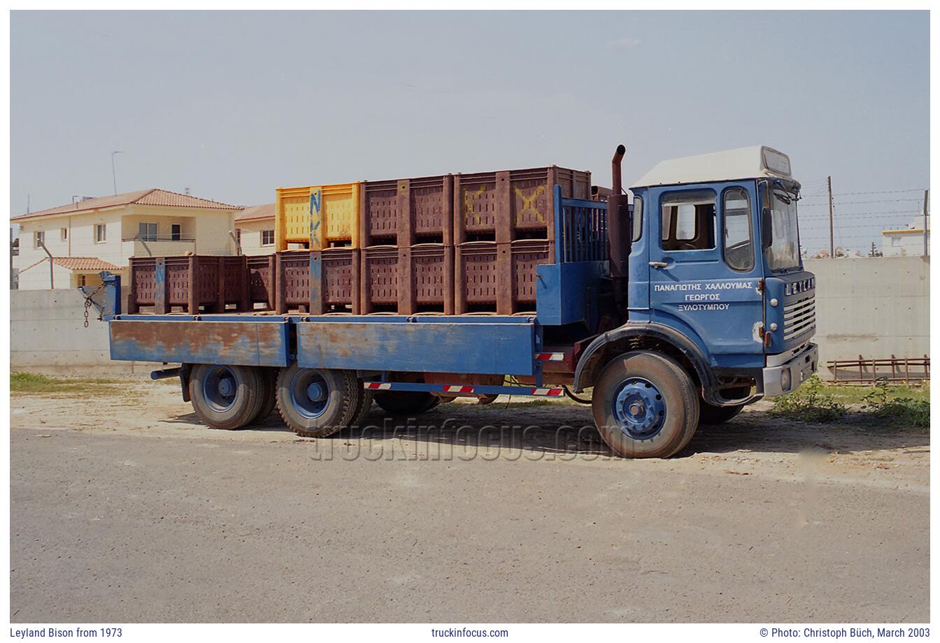 Leyland Bison from 1973 Photo March 2003