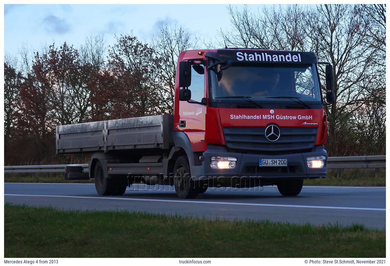 Mercedes Atego 4 from 2013 Photo November 2021