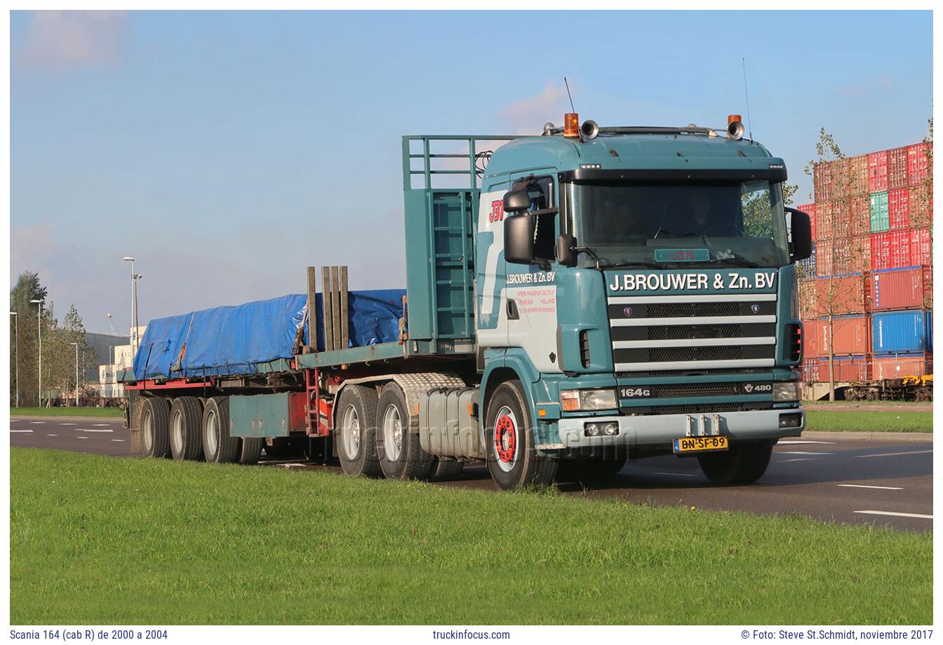 Scania 164 (cab R) de 2000 a 2004 Foto noviembre 2017