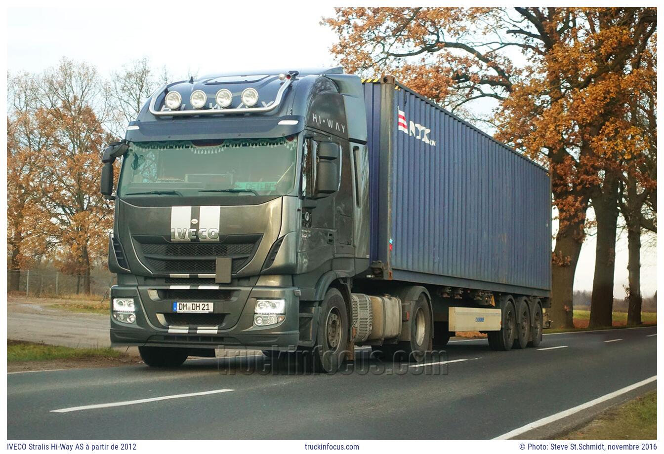 IVECO Stralis Hi-Way AS à partir de 2012 Photo novembre 2016