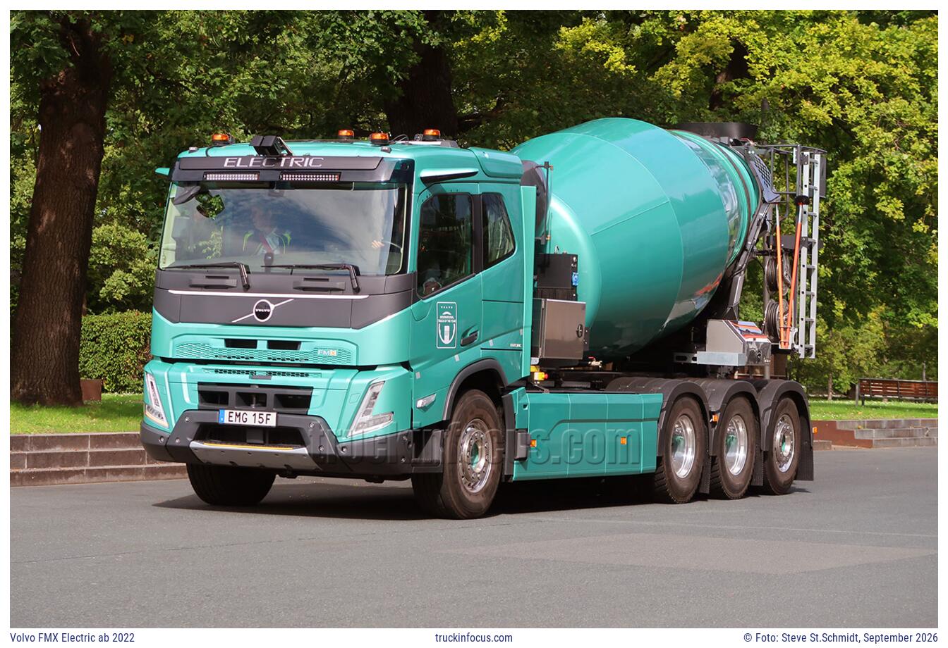 Volvo FMX Electric ab 2022 Foto September 2026