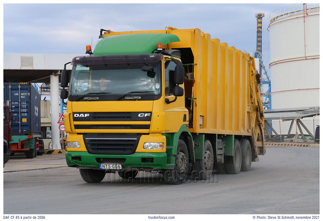 DAF CF 85 à partir de 2006 Photo novembre 2021