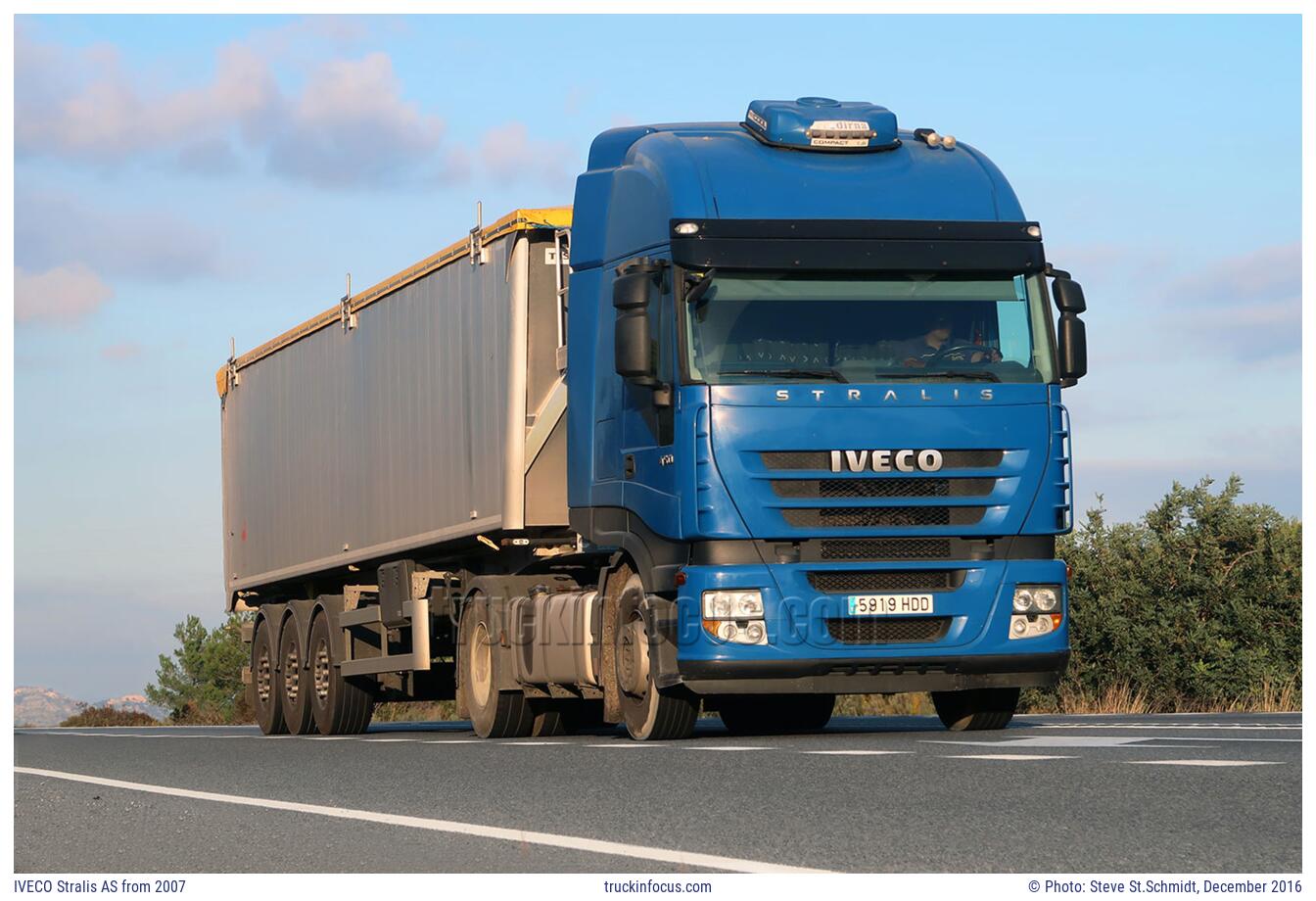 IVECO Stralis AS from 2007 Photo December 2016