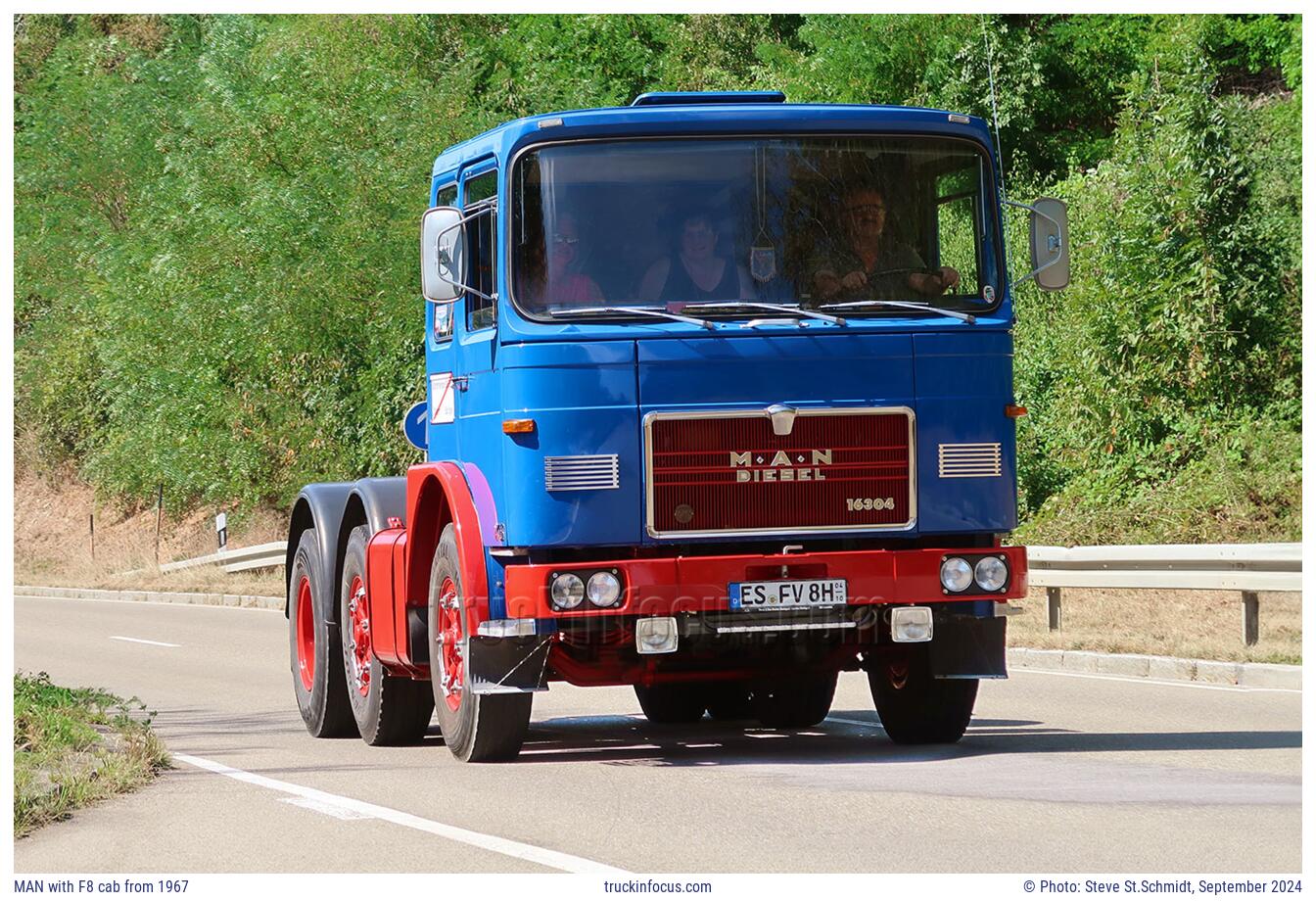 MAN with F8 cab from 1967 Photo September 2024