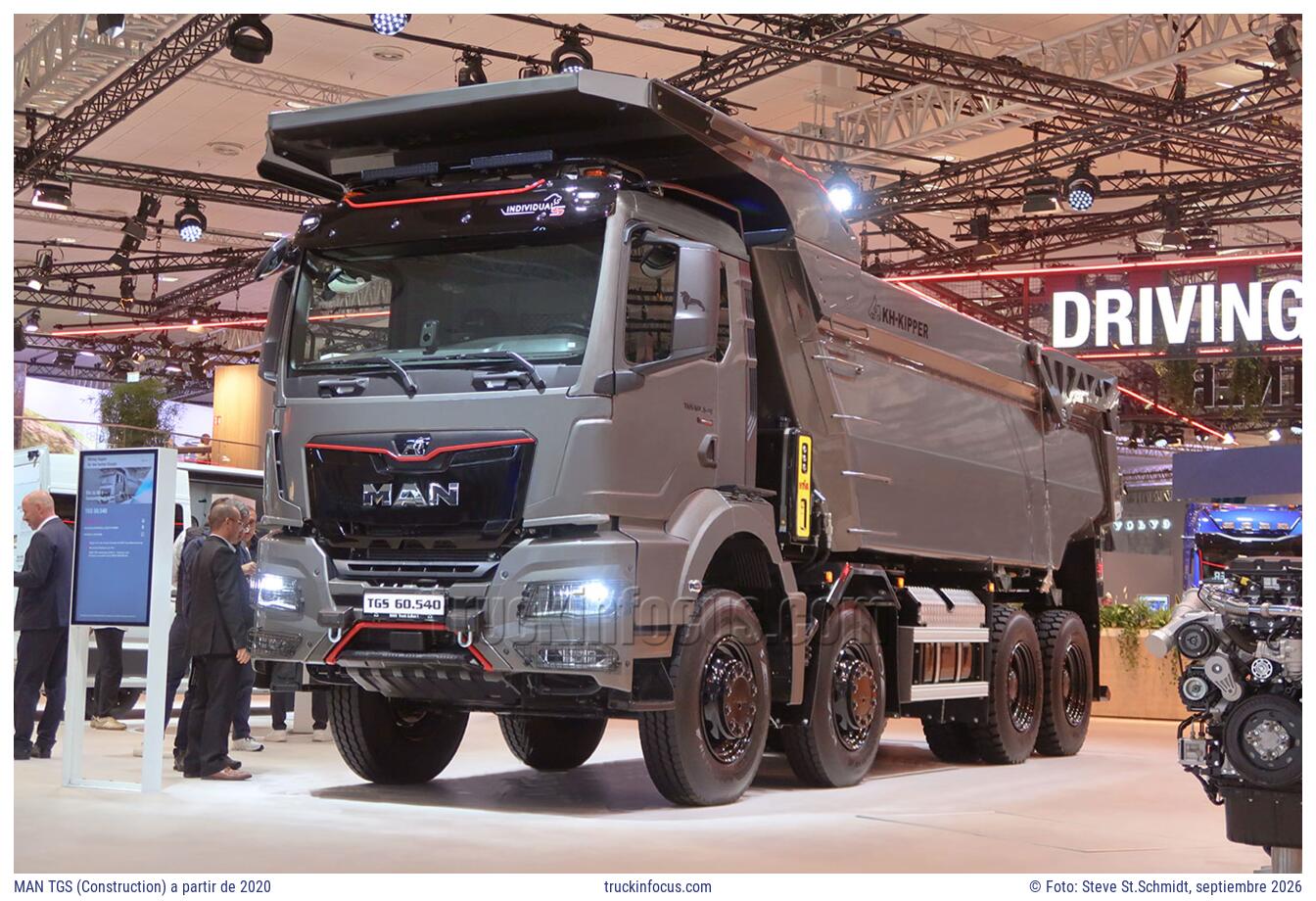 MAN TGS (Construction) a partir de 2020 Foto septiembre 2026