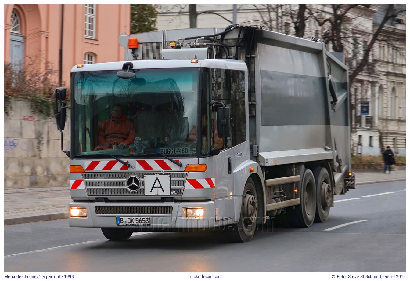 Mercedes Econic 1 a partir de 1998 Foto enero 2019