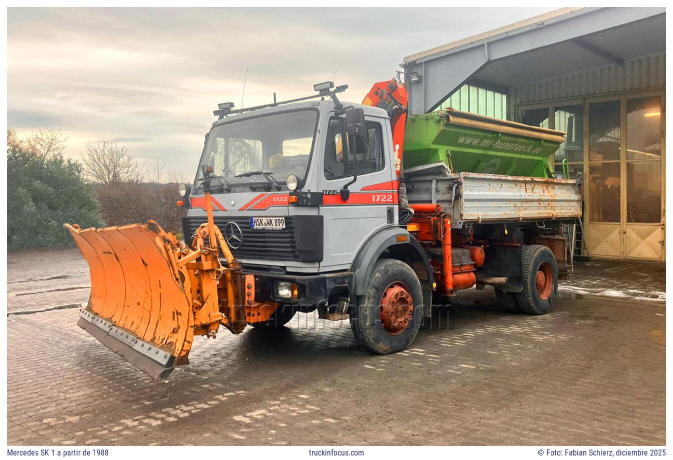 Mercedes SK 1 a partir de 1988 Foto diciembre 2025