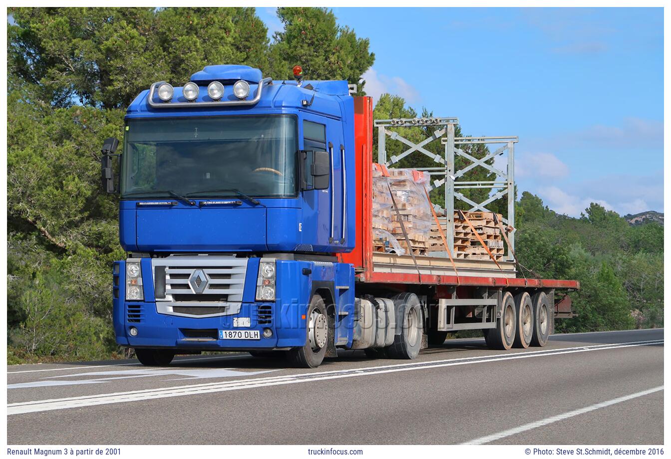 Renault Magnum 3 à partir de 2001 Photo décembre 2016