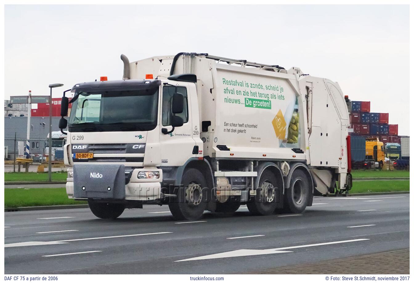 DAF CF 75 a partir de 2006 Foto noviembre 2017