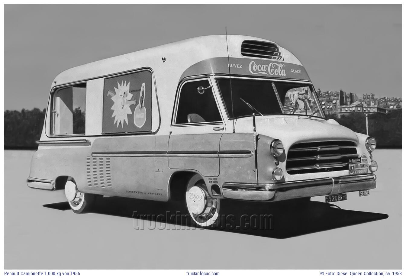 Renault Camionette 1.000 kg von 1956 Foto ca. 1958