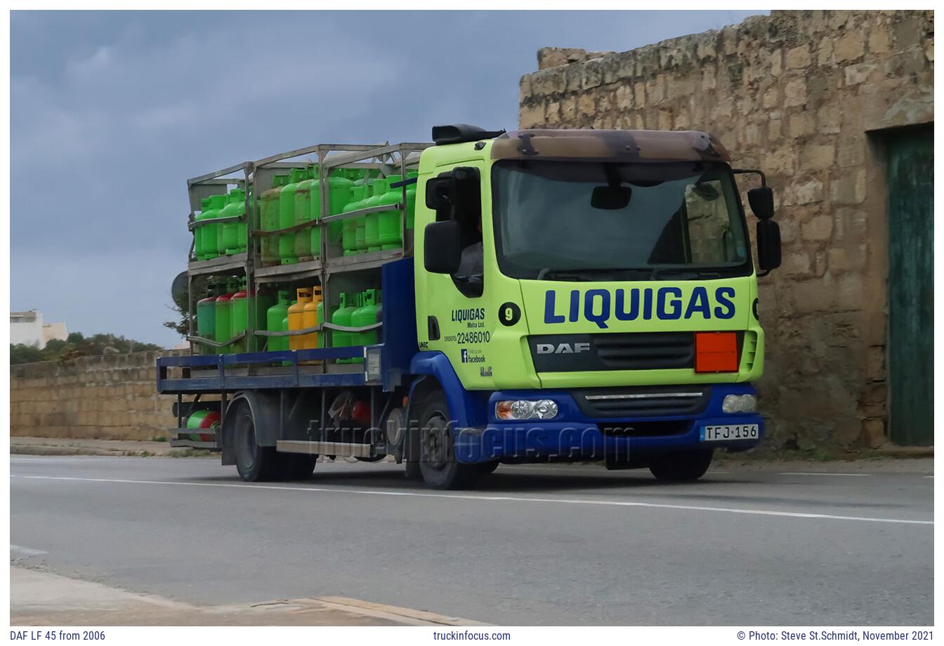 DAF LF 45 from 2006 Photo November 2021