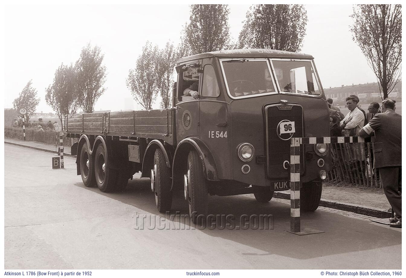 Atkinson L 1786 (Bow Front) à partir de 1952 Photo 1960