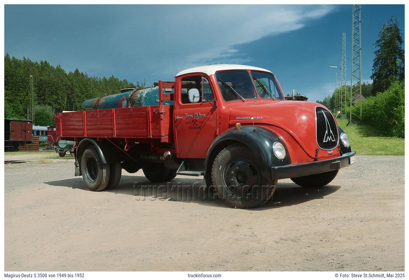 Magirus-Deutz S 3500 von 1949 bis 1952 Foto Mai 2025