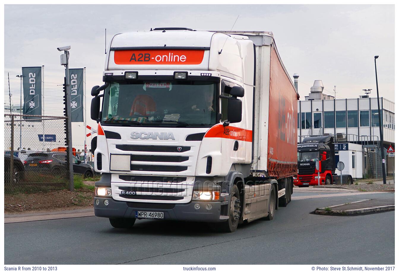 Scania R from 2010 to 2013 Photo November 2017