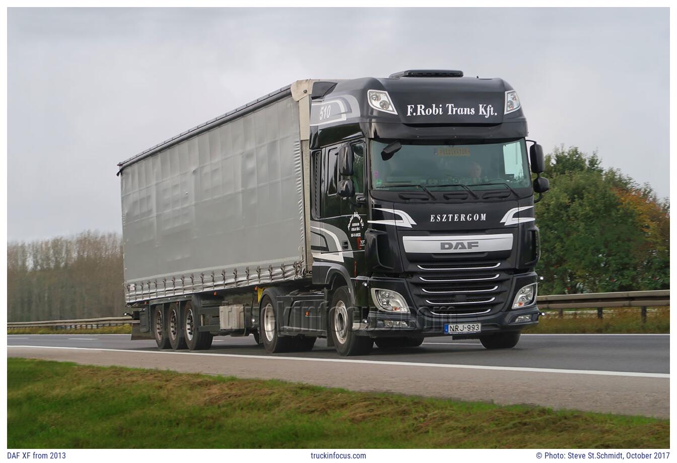 DAF XF from 2013 Photo October 2017