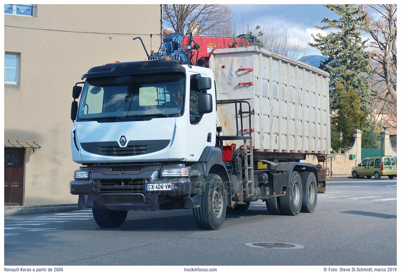 Renault Kerax a partir de 2006 Foto marzo 2019