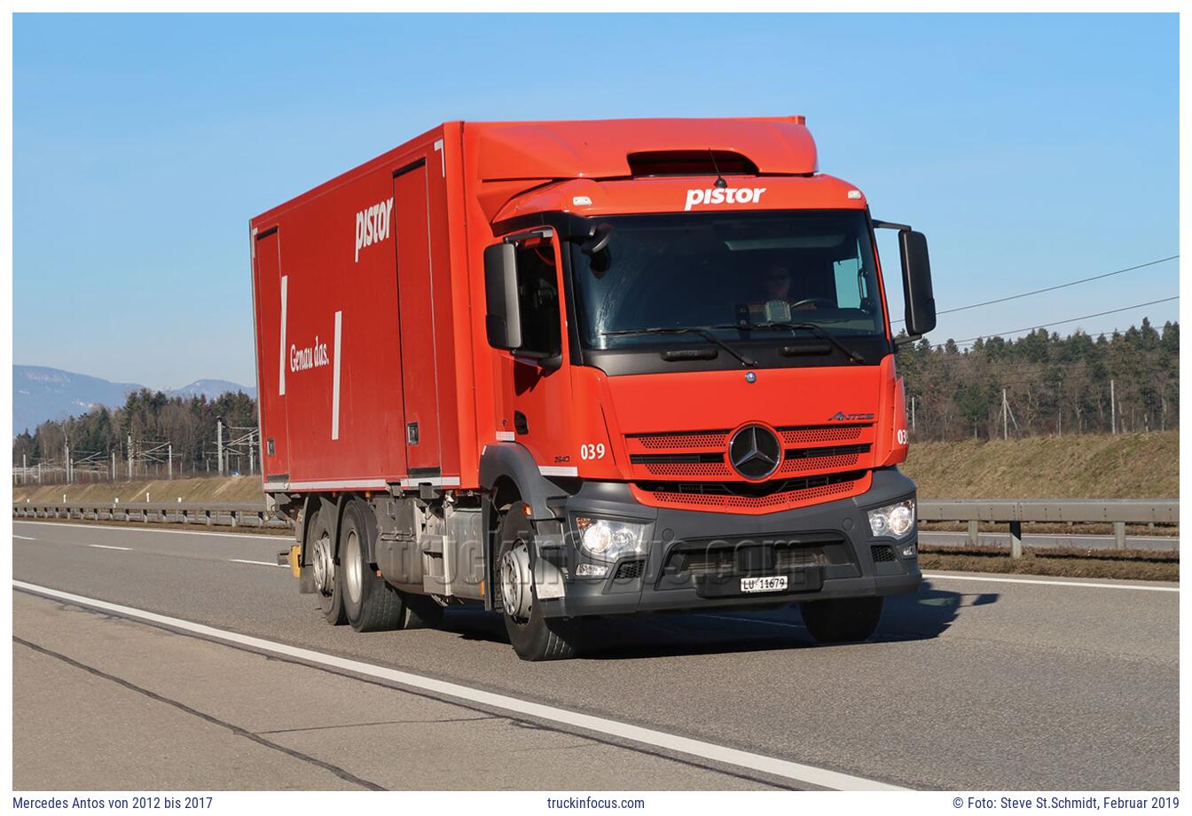 Mercedes Antos von 2012 bis 2017 Foto Februar 2019