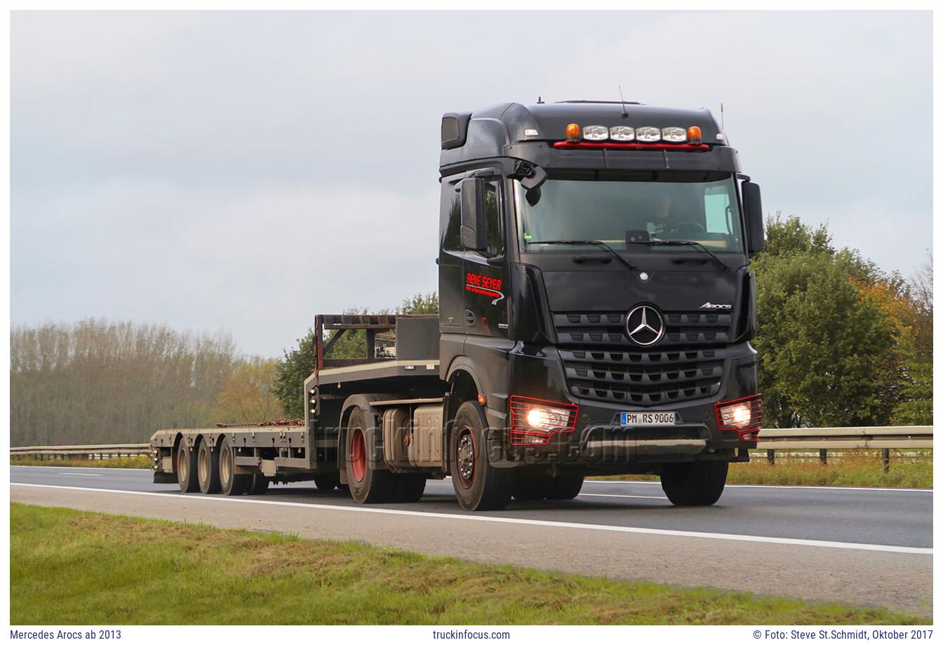 Mercedes Arocs ab 2013 Foto Oktober 2017