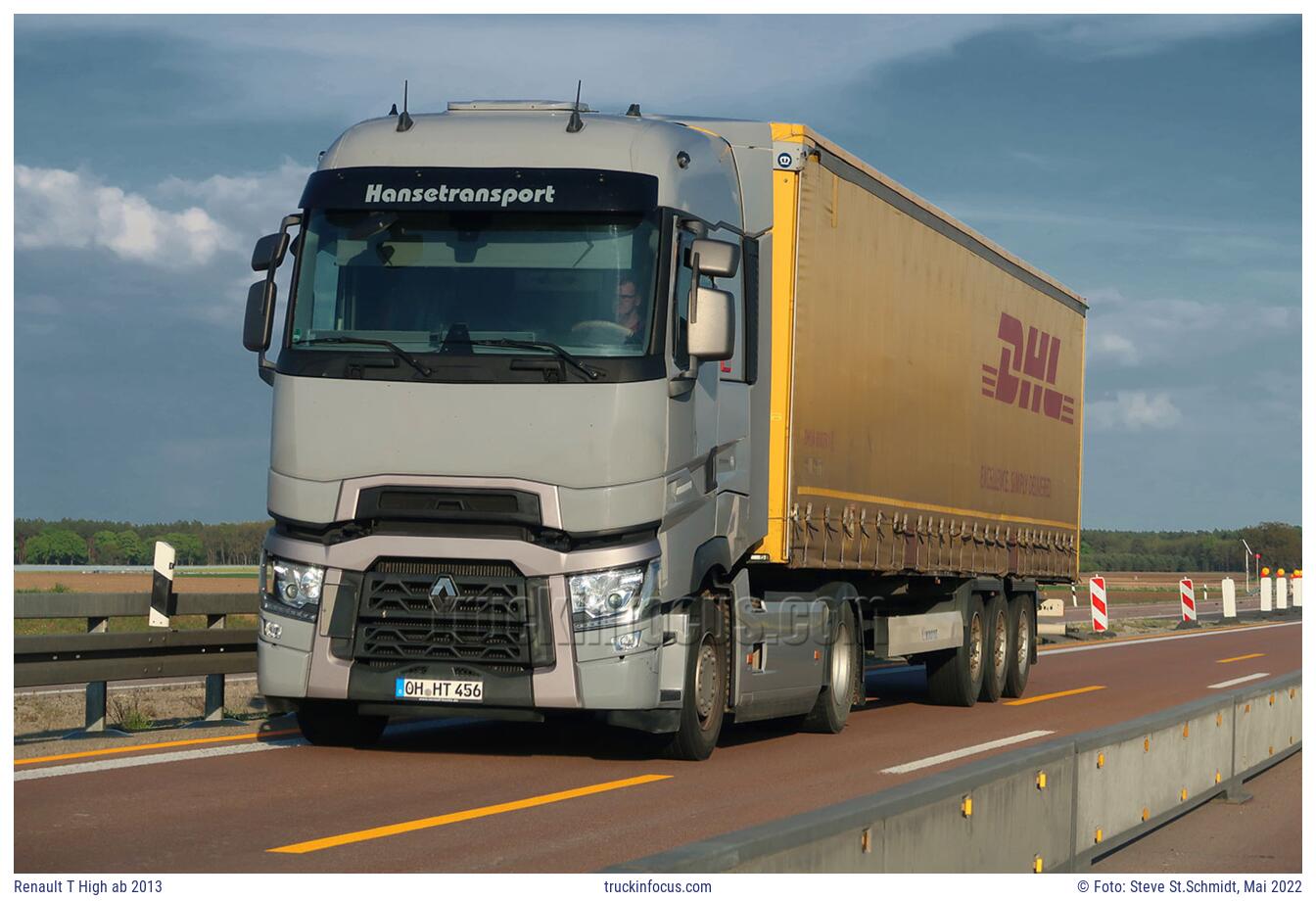 Renault T High ab 2013 Foto Mai 2022