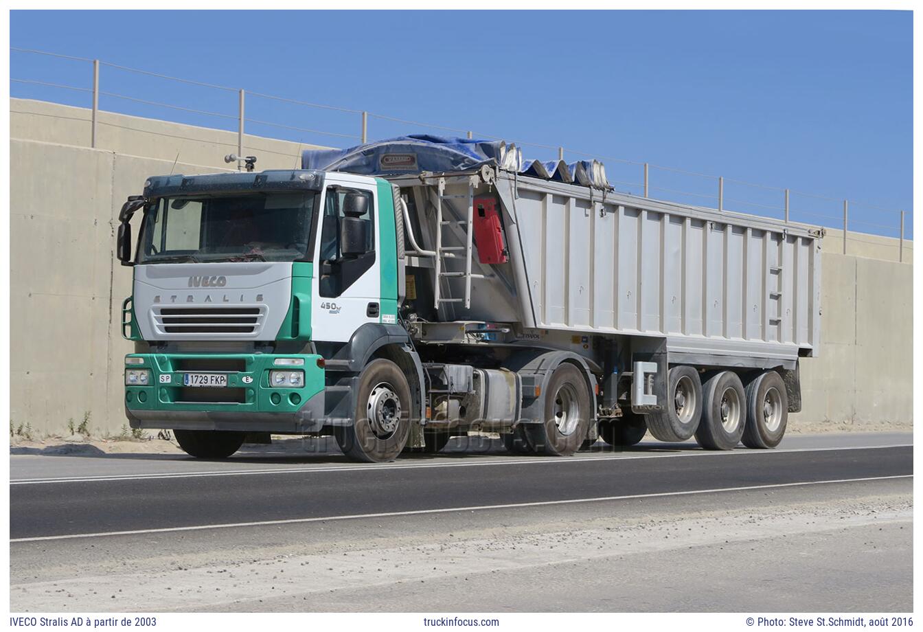 IVECO Stralis AD à partir de 2003 Photo août 2016