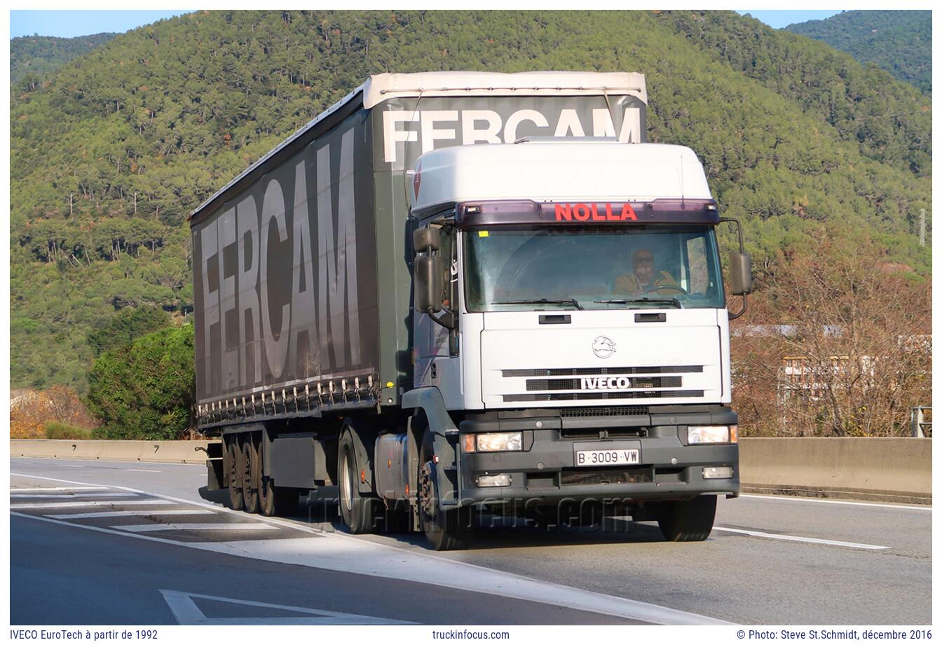 IVECO EuroTech à partir de 1992 Photo décembre 2016