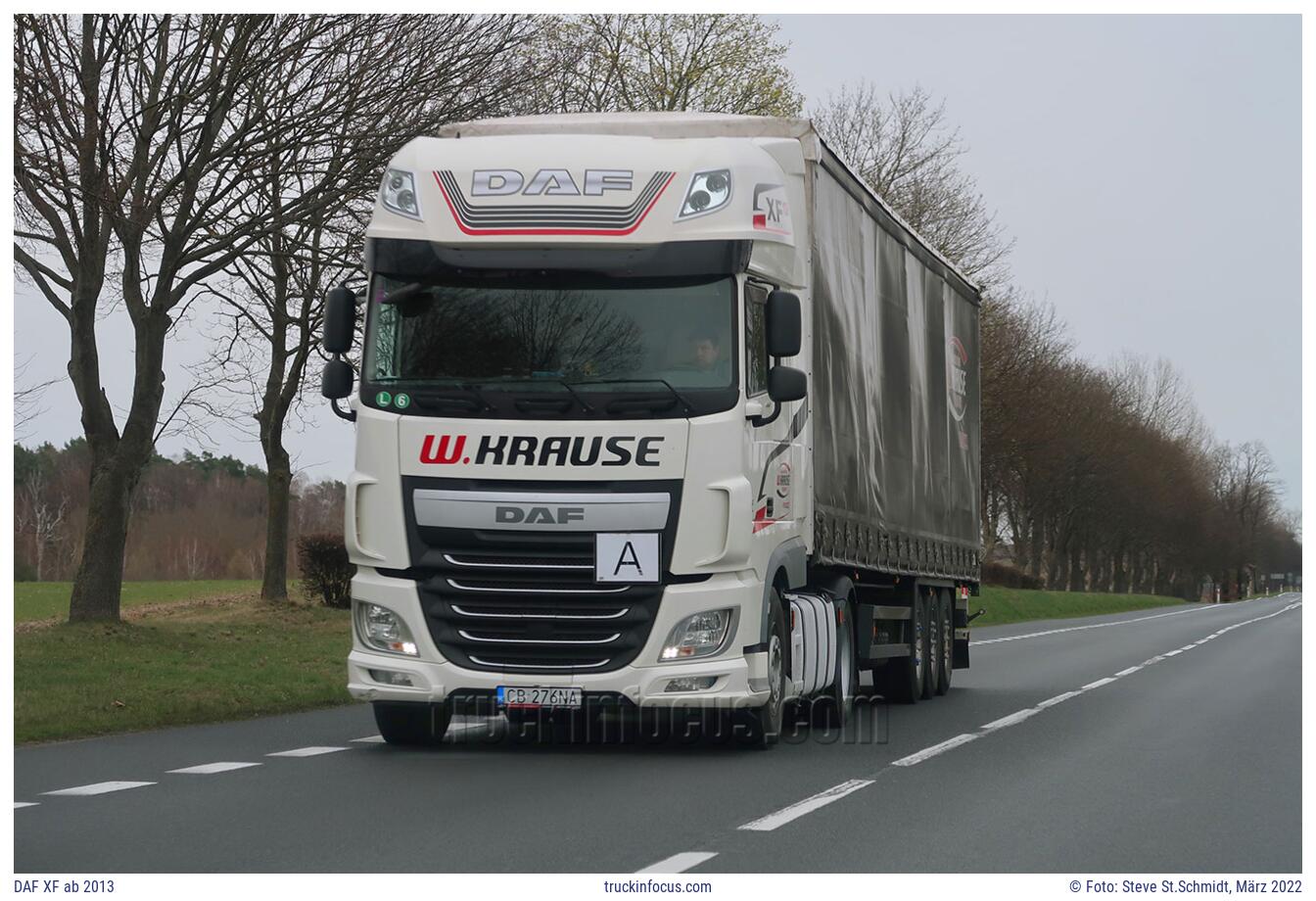 DAF XF ab 2013 Foto März 2022